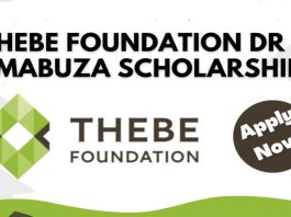 thebe-foundation-dr-ej-mabuza-scholarship-2027:-fully-funded-study-support-for-south-african-students