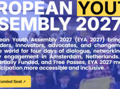 Join the European Youth Assembly (EYA) 2027: 100 Fully Funded, Partially Funded & Free Seats in Amsterdam join-the-european-youth-assembly-(eya)-2027:-100-fully-funded,-partially-funded-&-free-seats-in-amsterdam
