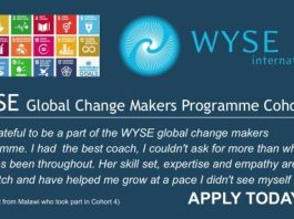 wyse-global-change-makers-programme-2026/27:-free-9-month-coaching-opportunity-for-young-changemakers