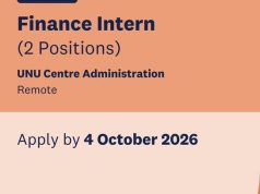 UNU Finance Internships 2026: Apply for 2 Remote Opportunities with Monthly Stipend unu-finance-internships-2026:-apply-for-2-remote-opportunities-with-monthly-stipend
