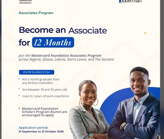 mastercard-foundation-associates-program-2026:-12-month-career-opportunity-for-young-graduates-in-5-african-countries mastercard-foundation-associates-program-2026:-12-month-career-opportunity-for-young-graduates-in-5-african-countries