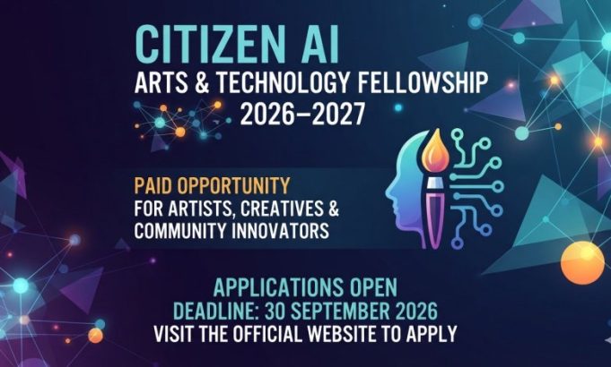 citizen-ai-arts-and-technology-fellowship-2026–2027:-paid-opportunity-for-artists,-creatives-and-community-innovators