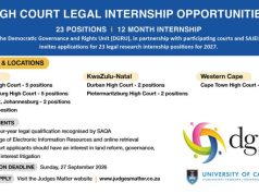 2027 Legal Internships in South Africa: 23 Opportunities with R9,000 Monthly Stipend 2027-legal-internships-in-south-africa:-23-opportunities-with-r9,000-monthly-stipend