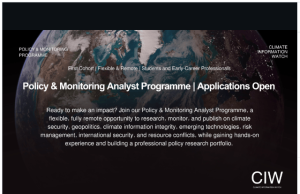 Apply for the First Cohort of CIW Analysts Policy & Monitoring Analyst Programme 2026: Fully Remote Opportunity for Students and Early-Career Professionals apply-for-the-first-cohort-of-ciw-analysts-policy-&-monitoring-analyst-programme-2026:-fully-remote-opportunity-for-students-and-early-career-professionals