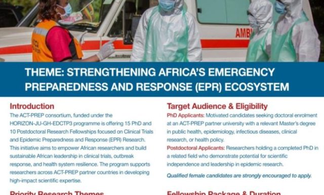 act-prep-phd-&-postdoctoral-fellowships-2026:-fully-funded-research-opportunities-for-african-scientists