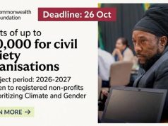 Commonwealth Foundation Grant 2026-2027 (up to £15,000) commonwealth-foundation-grant-2026-2027-(up-to-15,000)