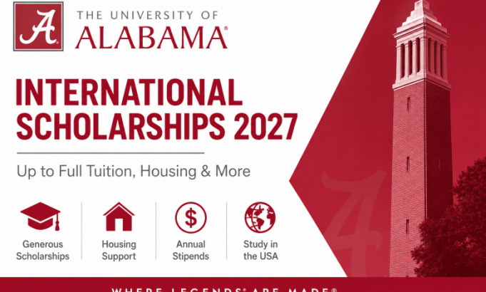 university-of-alabama-international-scholarships-2027:-up-to-full-tuition-plus-housing-for-outstanding-students