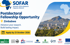 SOFAR Postdoctoral Fellowship 2026 in Zimbabwe (Fully Funded Research Opportunity) sofar-postdoctoral-fellowship-2026-in-zimbabwe-(fully-funded-research-opportunity)