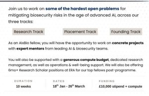 AIxBio Research Fellowship 2027 in Cambridge, UK | Fully Funded Biosecurity & AI Fellowship aixbio-research-fellowship-2027-in-cambridge,-uk-|-fully-funded-biosecurity-&-ai-fellowship