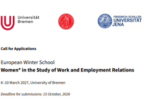 Call for Applications: European Winter School for Women 2027 – Fully Funded Participation at University of Bremen call-for-applications:-european-winter-school-for-women-2027-–-fully-funded-participation-at-university-of-bremen