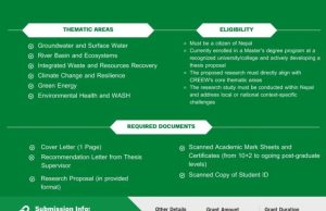 18th CREEW Research Grant Program 2026/2027 18th-creew-research-grant-program-2026/2027