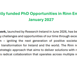 Call for Applications: Rinn Energy PhD Scholarships 2027 in Ireland with €25,000 Tax-Free Stipend for Four Years call-for-applications:-rinn-energy-phd-scholarships-2027-in-ireland-with-e25,000-tax-free-stipend-for-four-years