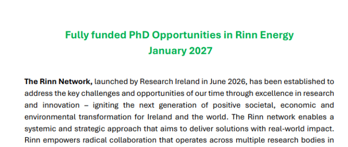 call-for-applications:-rinn-energy-phd-scholarships-2027-in-ireland-with-e25,000-tax-free-stipend-for-four-years