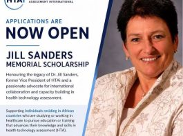 Application for the Jill Sanders Memorial Scholarship 2026 Now Open: CAD 20,000 for African Health Technology Assessment Professionals application-for-the-jill-sanders-memorial-scholarship-2026-now-open:-cad-20,000-for-african-health-technology-assessment-professionals