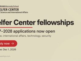 harvard-belfer-center-fellowships-2027–2028:-14-research-fellowships-open-to-scholars-and-professionals-—-apply-by-december-1