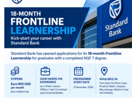 standard-bank-learnership-2026:-r10,000-monthly-stipend-for-graduates-—-nqf-7-degree-required