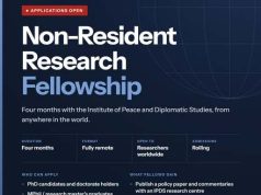 Fully Remote Institute of Peace and Diplomatic Studies (IPDS) Non-Resident Research Fellowship 2026: PhD Candidates & MPhil Graduates Can Apply Worldwide fully-remote-institute-of-peace-and-diplomatic-studies-(ipds)-non-resident-research-fellowship-2026:-phd-candidates-&-mphil-graduates-can-apply-worldwide