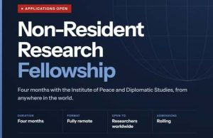 Fully Remote Institute of Peace and Diplomatic Studies (IPDS) Non-Resident Research Fellowship 2026: PhD Candidates & MPhil Graduates Can Apply Worldwide fully-remote-institute-of-peace-and-diplomatic-studies-(ipds)-non-resident-research-fellowship-2026:-phd-candidates-&-mphil-graduates-can-apply-worldwide