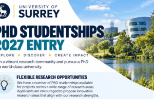 University of Surrey SEDarc PhD Studentships 2027 – Fully Funded UK PhD Opportunities university-of-surrey-sedarc-phd-studentships-2027-–-fully-funded-uk-phd-opportunities