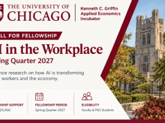 University of Chicago AI in the Workplace Fellowship 2027 – Up to $25,000 university-of-chicago-ai-in-the-workplace-fellowship-2027-–-up-to-$25,000