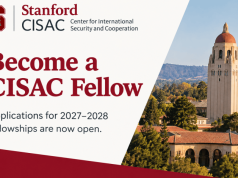 Call for Applications: Stanford CISAC Fellowships 2027–2028 call-for-applications:-stanford-cisac-fellowships-2027–2028