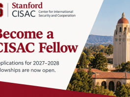 call-for-applications:-stanford-cisac-fellowships-2027–2028