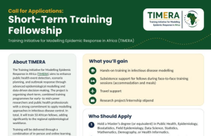Training Initiative for Modelling Epidemic Response in Africa (TIMERA) Fellowship 2026–2029 training-initiative-for-modelling-epidemic-response-in-africa-(timera)-fellowship-2026–2029
