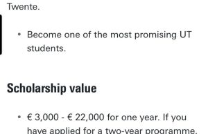 University of Twente Scholarship 2027 in the Netherlands: €22,000 Funding for International Master’s Students university-of-twente-scholarship-2027-in-the-netherlands:-e22,000-funding-for-international-master’s-students