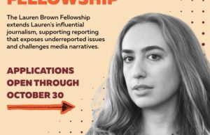 Calling Women Journalists: Apply for the 2026 Lauren Brown Fellowship and Reporting Grants calling-women-journalists:-apply-for-the-2026-lauren-brown-fellowship-and-reporting-grants