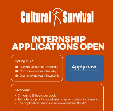 cultural-survival-spring-fully-remote-internship-2027:-gain-nonprofit-experience-advocating-for-indigenous-peoples’-rights cultural-survival-spring-fully-remote-internship-2027:-gain-nonprofit-experience-advocating-for-indigenous-peoples’-rights