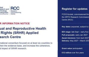 Up to £12 Million FCDO Funding for SRHR Research 2026: LMIC Institutions Can Apply to Lead a Global Research Centre up-to-12-million-fcdo-funding-for-srhr-research-2026:-lmic-institutions-can-apply-to-lead-a-global-research-centre