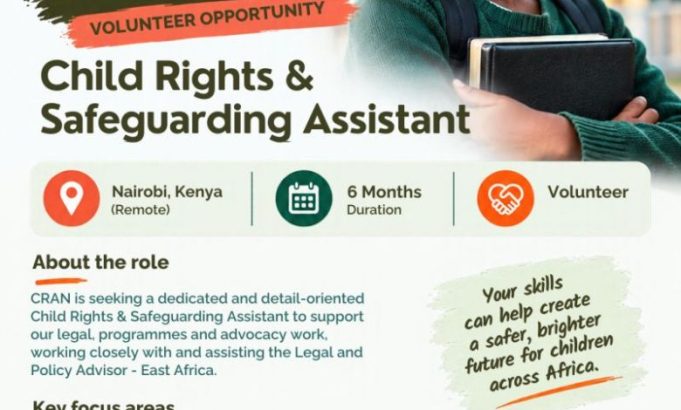 cran-child-rights-&-safeguarding-assistant-volunteer-opportunity-2026-in-nairobi,-kenya:-apply-by-23-october-(with-remote-work-arrangements) cran-child-rights-&-safeguarding-assistant-volunteer-opportunity-2026-in-nairobi,-kenya:-apply-by-23-october-(with-remote-work-arrangements)