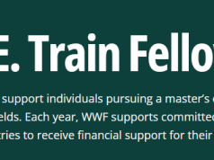 WWF Russell E. Train Fellowships 2026–2027: Conservation Research Funding for Master’s and PhD Students wwf-russell-e.-train-fellowships-2026–2027:-conservation-research-funding-for-master’s-and-phd-students