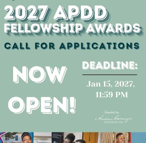 call-for-applications:-2027-african-peacebuilding-and-developmental-dynamics-(apdd)-fellowship-awards-–-research-fellowships-and-opportunities call-for-applications:-2027-african-peacebuilding-and-developmental-dynamics-(apdd)-fellowship-awards-–-research-fellowships-and-opportunities