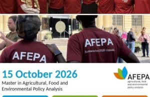AFEPA: European Master’s Programme in Agricultural, Food and Environmental Policy Analysis afepa:-european-master’s-programme-in-agricultural,-food-and-environmental-policy-analysis