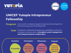 UNICEF Yutopia Intrapreneur Fellowship Programme 2026: A Six-Month Leadership Opportunity for Young HR Professionals unicef-yutopia-intrapreneur-fellowship-programme-2026:-a-six-month-leadership-opportunity-for-young-hr-professionals