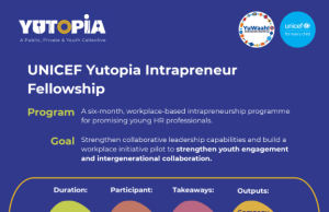 UNICEF Yutopia Intrapreneur Fellowship Programme 2026: A Six-Month Leadership Opportunity for Young HR Professionals unicef-yutopia-intrapreneur-fellowship-programme-2026:-a-six-month-leadership-opportunity-for-young-hr-professionals