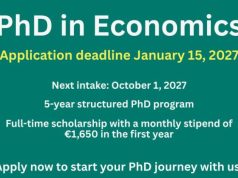 DIW Berlin Graduate Center PhD Programme 2027 in Germany: Applications Open for Doctoral Studies in Economics diw-berlin-graduate-center-phd-programme-2027-in-germany:-applications-open-for-doctoral-studies-in-economics