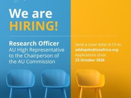 iss-addis-ababa-research-officer-job-2026:-african-union-peace-and-security-opportunity