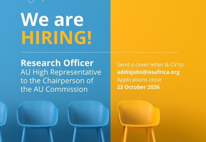 iss-addis-ababa-research-officer-job-2026:-african-union-peace-and-security-opportunity iss-addis-ababa-research-officer-job-2026:-african-union-peace-and-security-opportunity
