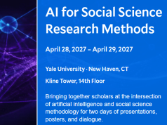 AI for Social Science Research Methods Conference 2027 at Yale University ai-for-social-science-research-methods-conference-2027-at-yale-university