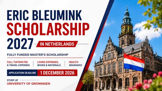 eric-bleumink-fellowship-2027–2028:-fully-funded-master’s-scholarship-at-the-university-of-groningen,-netherlands