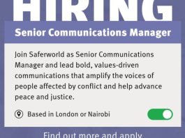 saferworld-is-hiring-a-senior-communications-manager-in-the-uk-or-kenya