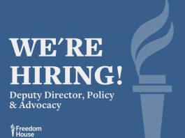 freedom-house-deputy-director,-policy-&-advocacy-2026:-salary-up-to-$130,000