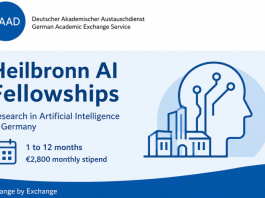 Heilbronn AI Fellowships 2026–2027: DAAD Research Fellowship in Germany for International AI Researchers heilbronn-ai-fellowships-2026–2027:-daad-research-fellowship-in-germany-for-international-ai-researchers