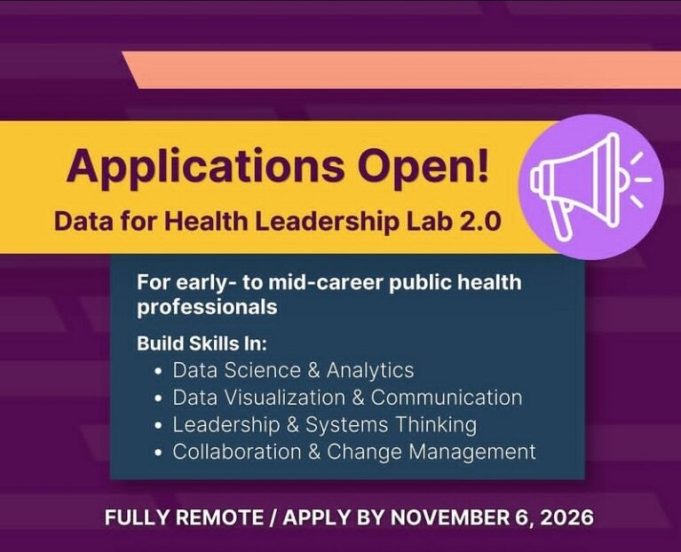 data-for-health-leadership-lab-(d4hll)-2026 data-for-health-leadership-lab-(d4hll)-2026